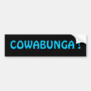 Autocollant De Voiture COWABUNGA ! Auto-collants pour voiture