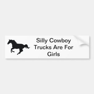 Autocollant De Voiture Cowboy idiot