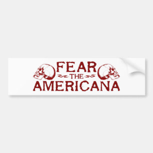 Autocollant De Voiture Craignez l'americana