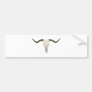 Autocollant De Voiture Crâne de Longhorn