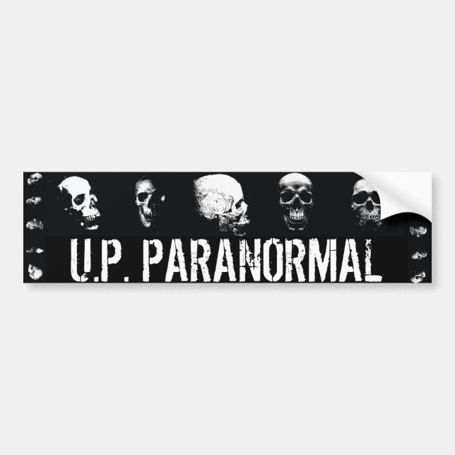 Autocollant De Voiture Crânes - adhésif pour pare-chocs (Devant)