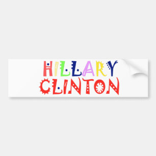 Autocollant De Voiture Create You Own Inspirational Hillary Love