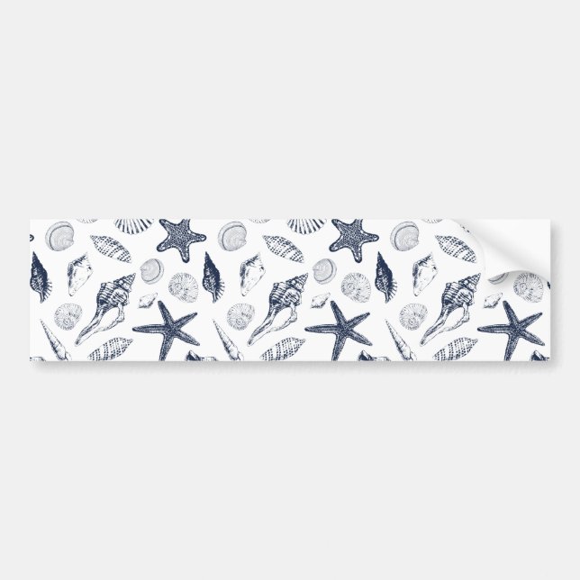 Autocollant De Voiture Créatures sous-marines (Devant)