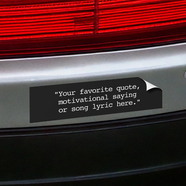 Autocollant De Voiture Créez votre propre devis personnalisé (Créateur téléchargé)