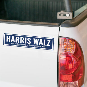 Autocollant De Voiture Créez votre propre Harris Walz 2024