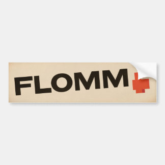 Autocollant De Voiture crème FLOMM positavo