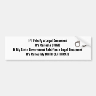 Autocollant De Voiture Crime