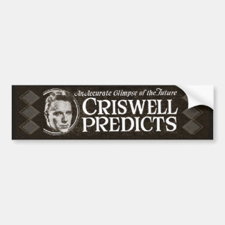 Autocollant De Voiture Criswell prévoit - l'adhésif pour pare-chocs