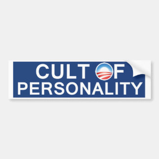 Autocollant De Voiture Culte d'Obama de personnalité