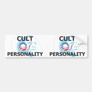 Autocollant De Voiture Culte d'Obama de personnalité