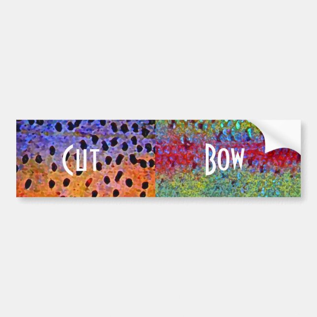 Autocollant De Voiture CutBow - adhésif pour pare-chocs (Devant)