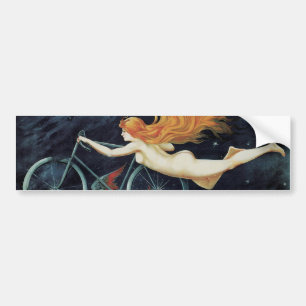 Autocollant De Voiture Cycles de gladiateurs, Art Nouveau Victorien Vinta
