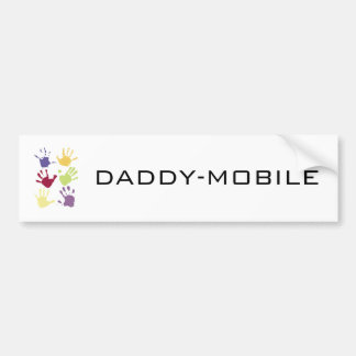 AUTOCOLLANT DE VOITURE DADDY-MOBILE