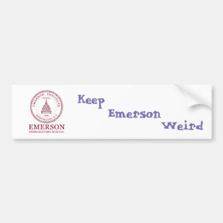 Autocollant De Voiture D'adhésif pour pare-chocs étrange d'Emerson