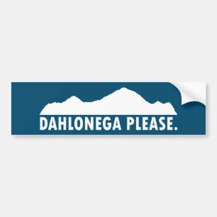Autocollant De Voiture Dahlonega Georgia S'il vous plaît