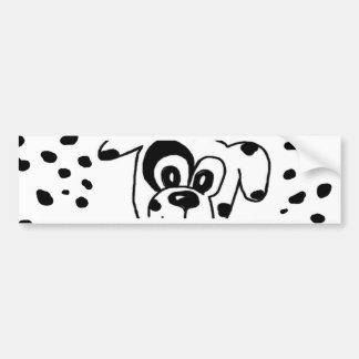 Autocollant De Voiture Dalmatien