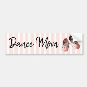 Autocollant De Voiture Dance Maman Ballet Chaussons pare-chocs