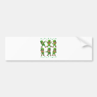 Autocollant De Voiture Dancing Leprechauns St Patrick's Day