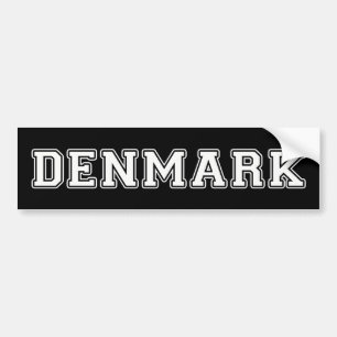 Autocollant De Voiture Danemark