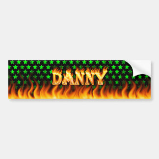Autocollant De Voiture Danny le vrai feu et le pare-chocs design autocoll