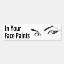 Dans vos peintures faciales