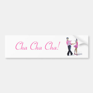 Autocollant De Voiture Danse de salon de Cha Cha Cha