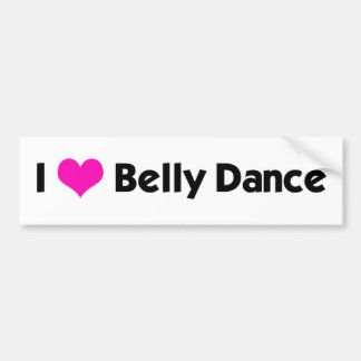 Autocollant De Voiture Danse de ventre du *heart* I - couleur faite sur