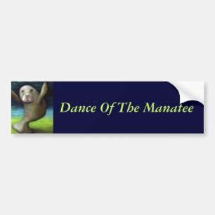 Autocollant De Voiture Danse du lamantin