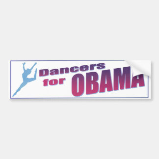 Autocollant De Voiture Danseurs pour l'adhésif pour pare-chocs d'Obama