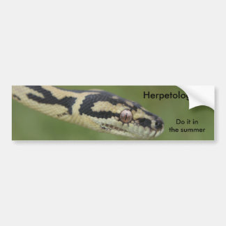 Autocollant De Voiture DARWIN2, Herpetologists, le font pendant l'été