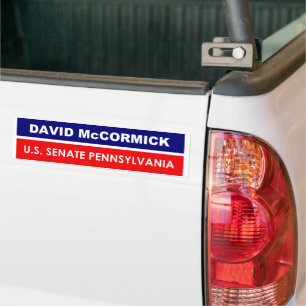Autocollant De Voiture David McCormick Sénat américain Pennsylvanie 2022
