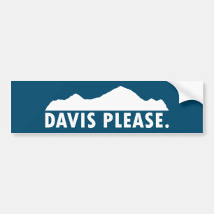 Autocollant De Voiture Davis West Virginia S'il vous plaît