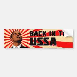 Autocollant De Voiture De retour dans le bumpersticker d'USSA