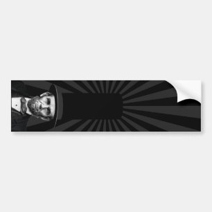 Autocollant De Voiture Déclaration de mode présidentielle Abraham Lincoln
