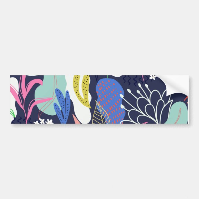 Autocollant De Voiture Décor magnifique (Devant)