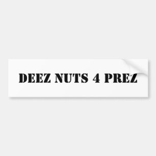 Autocollant De Voiture Deez Nuts 4 Prez
