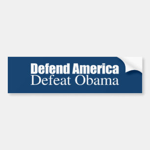 Autocollant De Voiture DÉFENDRE L'AMÉRIQUE DÉFAIRE OBAMA -.png