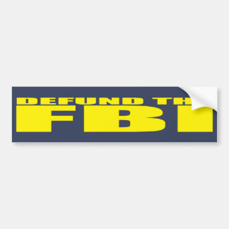 Autocollant De Voiture DÉFIER LE FBI Anti FBI
