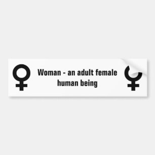 Autocollant De Voiture Définition de femme