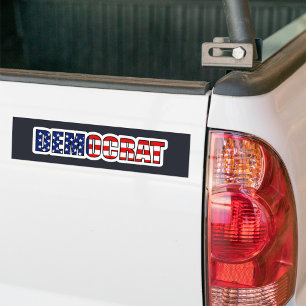 Autocollant De Voiture "Démocrate"