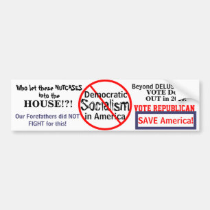 Autocollant De Voiture Democratic Socialism in America Edit Election YEAR