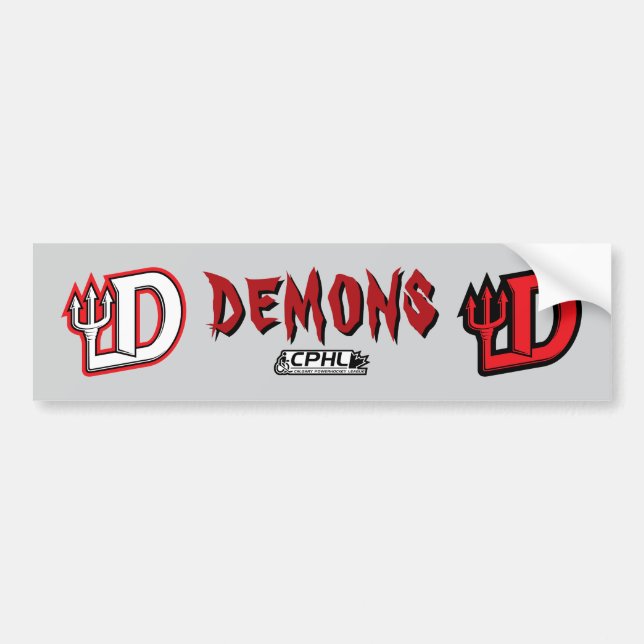 Autocollant De Voiture demons (Devant)