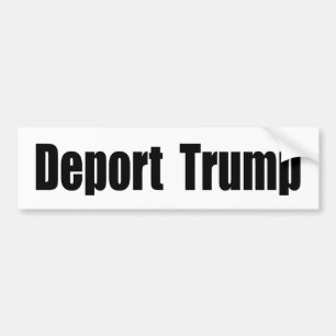Autocollant De Voiture Déporter Trump