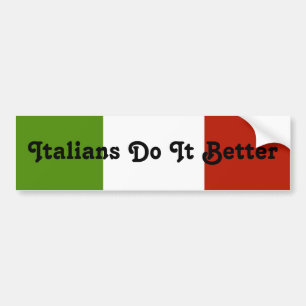 Autocollant De Voiture Des Italiens il améliorent l'adhésif pour