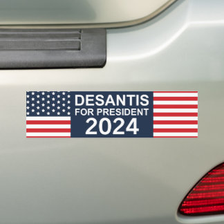 Autocollant De Voiture DeSantis Pour Président 2024
