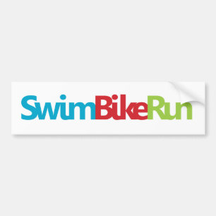 Autocollant De Voiture Design Cool de triathlon