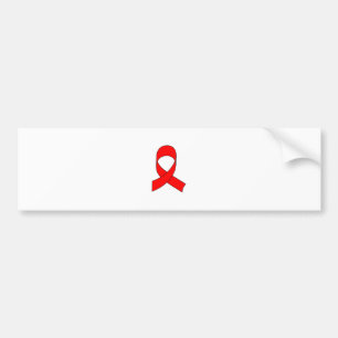 Autocollant De Voiture Dessin de ruban rouge
