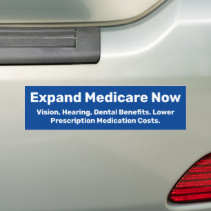 Autocollant De Voiture Développer Medicare maintenant