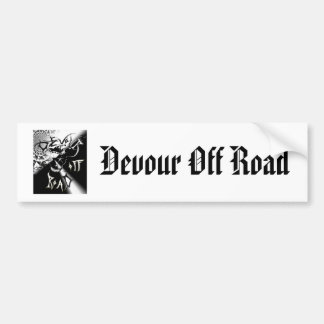 Autocollant De Voiture dévorez outre de la route 2, dévorez outre de la