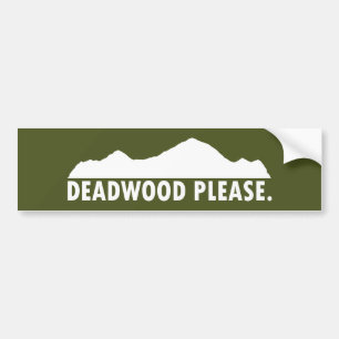 Autocollant De Voiture Dewood South Dakota S'il vous plaît
